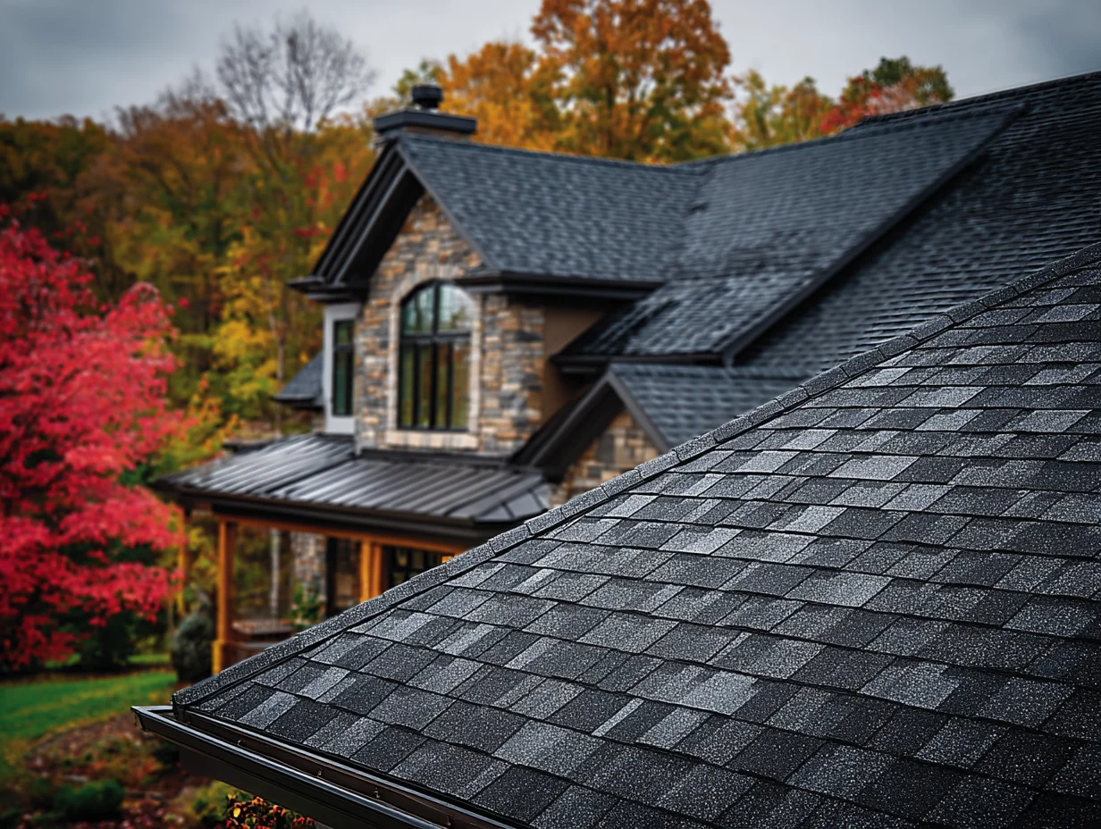 Asphalt shingle installation