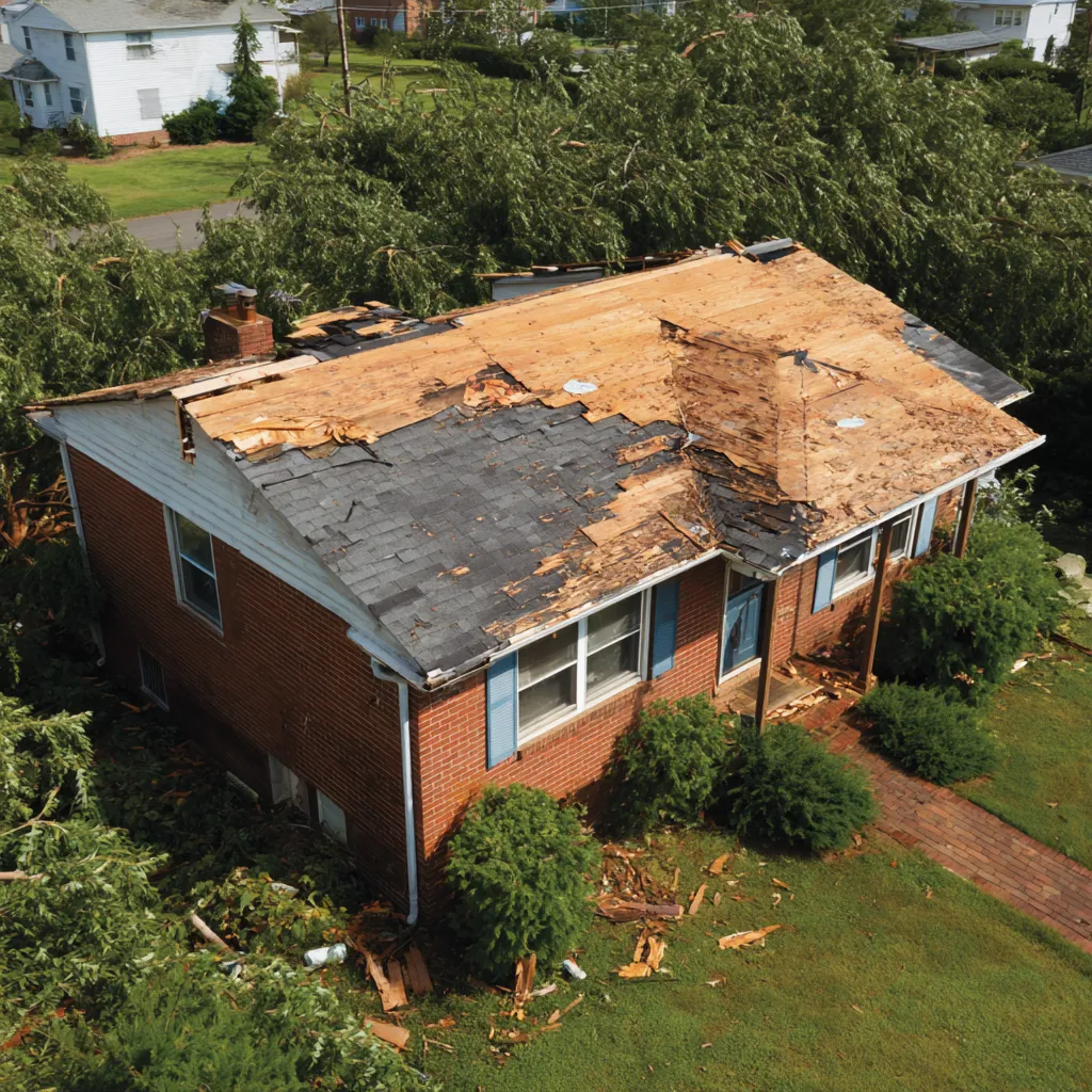 Emergency roof repair response in <Location />
